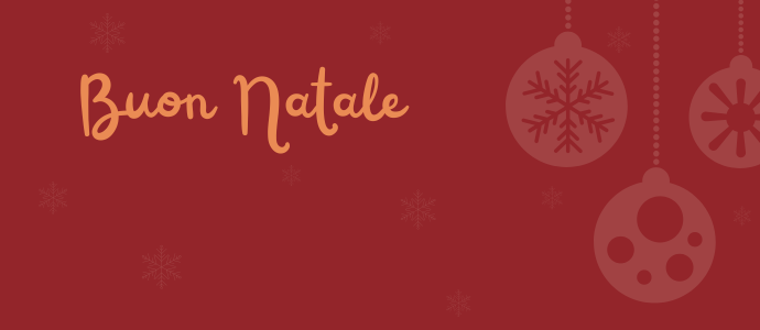 Buon Natale e Felice Anno Nuovo!